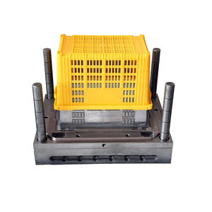 Panier de rangement pour moulage par injection ABS & PC en caisse en plastique pliable robuste personnalisée pour canaux chauds de légumes - Product Image 3