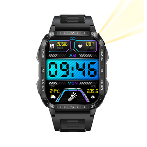 2024 nouveau KT79 1.96 pouces plein écran tactile Bracelet intelligent montre numérique étanche avec BT5.3 430mAh Reloj Inteligente - Product Image 3