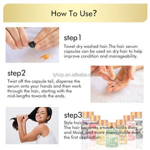 制造商批发胶原蛋白角蛋白胶囊、液体精油、自然生长修复、草药治疗、护发精华液 - Product Image 5