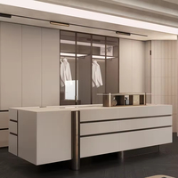 Ensemble de meubles modernes pour la maison, combinaison d'armoires en bois sur mesure, ensembles complets pour la maison, chambre à coucher, hôtel, salle à manger, salon, cuisine, bureau à domicile