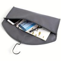 Sac de rangement dissimulé pour armoire, organisateur de placard discret, pochette suspendue sécurisée pour argent et documents