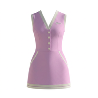 Ensemble deux pièces d'été pour femme, robe midi à pois douce et naturelle, sans manches, avec short anti-exposition sans couture et effet push-up