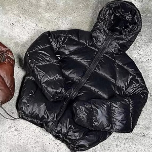 Veste d'hiver personnalisée épaisse et chaude unisexe, style streetwear, avec fermeture éclair, coupe oversize, à capuche, pour <span class=keywords><strong>homme</strong></span> - Product Image 3