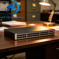 S5560S-52P-EI, Switch Empresarial de Capa 3 Administrado de Alta Potencia con 48 Puertos Gigabit PoE+ y 4 Puertos 10G SFP+
