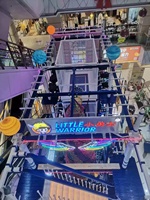 Parc de loisirs populaire : Sports, fitness, aventure, escalade et abeilles en toile - Jeux sportifs de grande envergure pour stimuler l'intérêt des enfants pour le sport