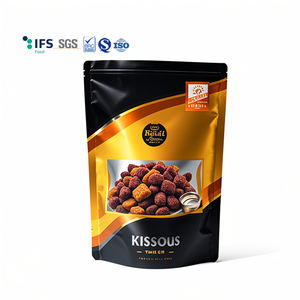 Custom Composite Zip Lock <b>Bag</b> for Food Packaging Factory Plastic Stand Pouch Logo for Coffee Pet Food Gravure Printing Surface - Product Image 1