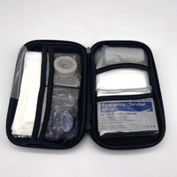 Trousse de premiers secours de voyage AID PLUS 42 pièces, compresses de gaze stériles, pansements adhésifs, sac léger non imperméable, voyage d'affaires, avion