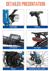 OEM Logo Venta al por mayor Mini tamaño Plegable <span class=keywords><strong>Bicicleta</strong></span> eléctrica 20 pulgadas 36V Batería Plegable E-bike Ligero Adultos Bicicletas eléctricas - Product Image 3