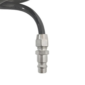 Industrial Pneumatic Air Blow Gun Kit 5M/16ft PU Recoil <b>Hose</b> Heavy Duty Plastic New Air <b>Compressor</b> Machinery - Product Image 5