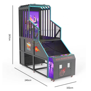 Vente en gros d'usine Machines de tir au <span class=keywords><strong>basket</strong></span>-ball vidéo de 60 pouces Nouveaux jeux à pièces pour adultes et enfants Centre commercial - Product Image 5