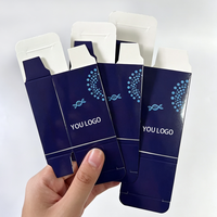 Boîtes en papier brillant ou mat recyclables personnalisées de qualité supérieure pour flacons de 2 ou 3 unités, emballage pour flacons de 2 ml, 3 ml, 10 ml et étiquette en vinyle