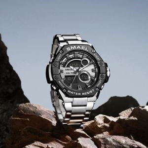 Reloj Deportivo SMAEL 8090 de Moda, Electrónico, Analógico y Digital, de Aleación, con Cronógrafo, Resistente al Agua - Product Image 4