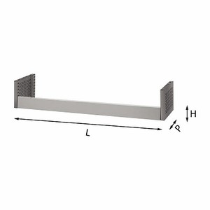 <b>Shelf</b> <b>Supports</b> for 5003 S Uprights Custom Plinth Designed <b>Connectors</b> - Product Image 1