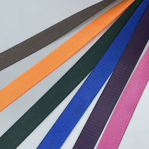 Custom Design <strong>Nylon</strong> <strong>Webbing</strong> Strap Low Price Herringbone Striped Pattern Embroidered Style - Product Image 3
