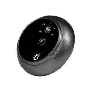 批发价格隐藏门电话偷窥门查看器3.5英寸监视器猫眼视频家庭偷窥摄像机 - Product Image 5