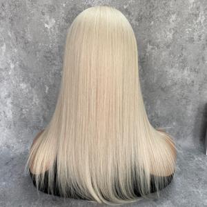 พร้อมส่ง ท็อปเปอร์ผมแท้ยุโรปสีบลอนด์ ขนาด 8x10 นิ้ว แบบโมโนเลซ สำหรับผู้มีปัญหาผมร่วง ท็อปเปอร์ผมแท้ วิกผมขนาดเล็ก - Product Image 6