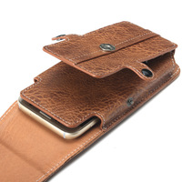 Téléphone en cuir universel Fanny pack support de téléphone étuis de ceinture multifonction téléphone sac de taille pour iPhone pour Samsung