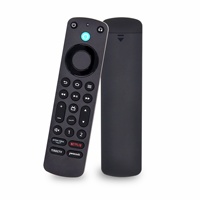 Pour Fire TV Stick 4K, télécommande vocale Alexa avec portée de 12 pieds