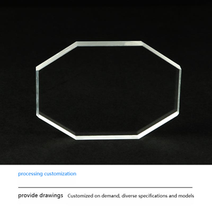 고정밀 광학 프리즘 창 시트 맞춤형 팔각형 정밀 광학 유리 가공 맞춤형 광학 유리 프리즘 - Product Image 5