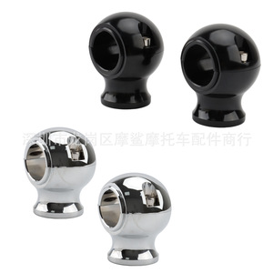 Moshark Motorcycle Handlebar <b>Bracket</b> 32mm Chrome Plated Height Increase For Harley Davidson Modification Parts - Product Image 2