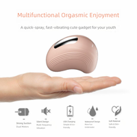 Mini-Vibrator für Frauen zur G-Punkt- und Klitoris-Stimulation, Wasserdicht, 100% USB-Aufladbar, Vaginales Lustspielzeug