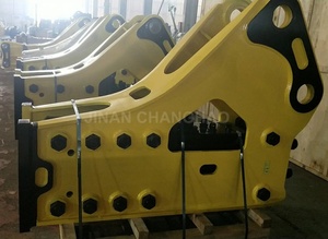 Marteau de démolition latéral, brise-roche hydraulique avec burin pour excavatrices de 45 à 55 tonnes - Product Image 2