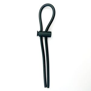 Siliconen Mannelijke Haan Stropdassen Zwart Koord Met Kralen Verstelbare Haan <span class=keywords><strong>Ring</strong></span> Love Herbruikbare Ringen Seksspeeltjes Voor Mannen Paar Plezier Seks - Product Image 4