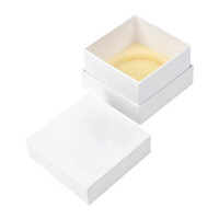 Boîte-cadeau de bougie pliable en papier d'art fantaisie mat texturé assorti personnalisé avec inserts Boîtes d'emballage de bougie pour pot à bougie