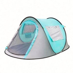 Tente Pop-Up Portable Automatique Instantanée à Une Chambre en Tissu Oxford pour Plage et Camping en Plein Air – Vente en Gros - Product Image 4