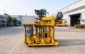 Macchina Manuale Mobile QT40-3A per la Produzione di Blocchi di Cemento, Mini Mattoniera per Piccole Imprese - Product Image 5