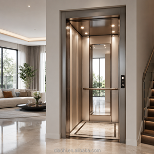 <span class=keywords><strong>Ascenseur</strong></span> domestique pour villa, <span class=keywords><strong>ascenseur</strong></span> résidentiel intérieur personnalisé, 4-6 personnes, entraînement par traction silencieux, économie d'énergie - Product Image 1