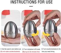 Creative Home Kitchen Timer Edelstahl Eieruhr Countdown Koch werkzeuge