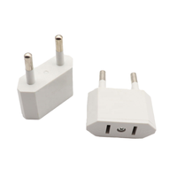 Adaptateur de voyage UE 100 % compatible OEM neuf avec protection OTP/OCP/OLP pour téléphone portable, prise Type-C et prise secteur AC