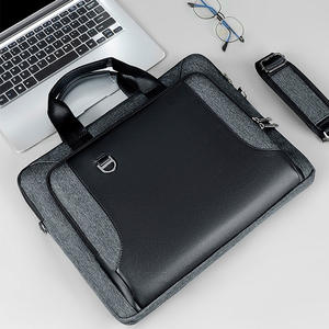 Sacs de bureau pour ordinateur portable 13/16 pouces, sac étanche pour hommes d'affaires, logo personnalisé, sacs d'ordinateur portable en pu, nouvelle collection <span class=keywords><strong>2022</strong></span> - Product Image 4