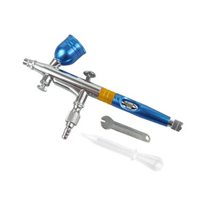 Aérographe HD-180 à double action, alimentation par gravité 0,2 mm, vitesse réglable, outil de peinture artistique - Product Image 4