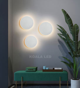 Versandfertige Intelligente Runde Sechseckige Berührungsempfindliche Nachtbeleuchtung Applique Murale Geometrische Wabenförmige Weiße LED-Wandleuchte - Product Image 5