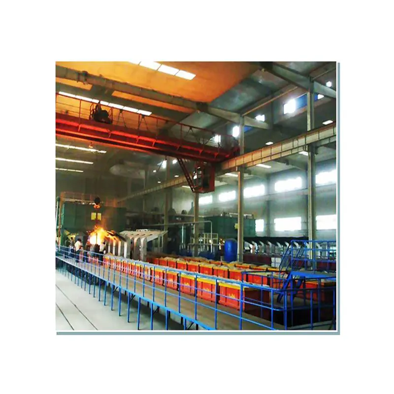 Grande ligne de production complète de processus de mousse perdue d'exportation d'équipement industriel