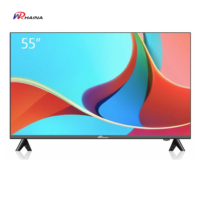 HAINA New Arrival Television Factory Oem Customized Brand 55 Tvs Price Frameless Smart Tv Led 55 Inch 4k Android Google WebOS Tv
