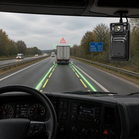 Grabadora de Video Vehicular con IA de Doble Lente 4G y NPU de 1.0 TOPS, Sistema de Monitoreo de Conductor ADAS DMS para Vehículos de Ingeniería y Minería