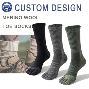Chaussettes de randonnée en <span class=keywords><strong>laine</strong></span> mérinos AR 006, chaleur et durabilité hivernales, chaussettes de sport en <span class=keywords><strong>laine</strong></span> pour l'extérieur - Product Image 1