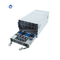 Serveur informatique IA G893-SG1-AAX1 8u à haute performance et à haut rendement énergétique avec plusieurs GPU pour l'intelligence artificielle