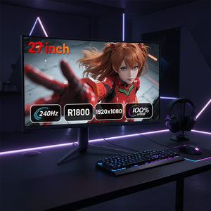 <span class=keywords><strong>จอ</strong></span>เกมมิ่งไร้ขอบขนาด 27 นิ้ว 240Hz 1ms สำหรับการตั้งค่าหลายหน้า<span class=keywords><strong>จอ</strong></span> เหมาะสำหรับนักเทรดหุ้นและนักวิเคราะห์ - Product Image 1