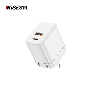WISESIR 3New Arrival <span class=keywords><strong>30W</strong></span> GaN PD + QC Adaptateur de charge rapide <span class=keywords><strong>Chargeur</strong></span> USB-C pour <span class=keywords><strong>iPhone</strong></span> 15/<span class=keywords><strong>14</strong></span>/13/12 <span class=keywords><strong>Pro</strong></span> Max Samsung xiaomi OTP OVP - Product Image 2