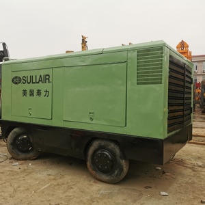 <span class=keywords><strong>Sullair</strong></span> 780rh Cummins Engine <span class=keywords><strong>Compresseur</strong></span> d'air à vis pour puits d'eau remorquable <span class=keywords><strong>Compresseur</strong></span> diesel 20bar pour le forage de puits de forage - Product Image 2
