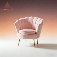 Fauteuil de loisirs moderne en cuir PU, durable, pour salon de manucure et coiffure, chaise client à usage commercial, siège de salon