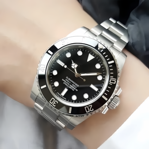 Jam tangan pria antiair, jam tangan selam baja 316L bercahaya, 41mm, anti air, keramik mekanis, 155g, jam tangan mewah - Product Image 4