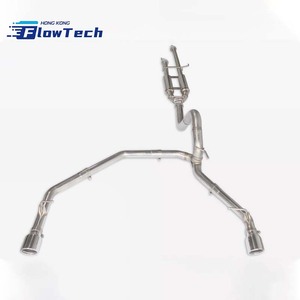 ระบบท่อไอเสียแบบวาล์วประสิทธิภาพสูงสำหรับ Toyota Tundra 5.7L V8 Twin Turbo ทำจากสแตนเลส T304 - Product Image 1