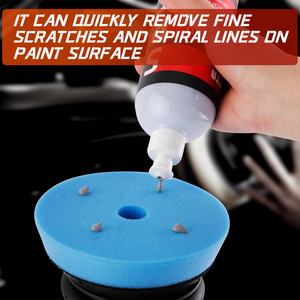 Cera liquida di qualità superiore dell'automobile del dispositivo di rimozione del graffio del <span class=keywords><strong>composto</strong></span> dello sfregamento 120ml nessun <span class=keywords><strong>composto</strong></span> dello smalto del Silicone - Product Image 5