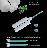 Adhésif structurel polyuréthane 2 composants 2:1 pour panneaux, tube de 200 ml, rapport 1:1, système F, cartouche vide en plastique