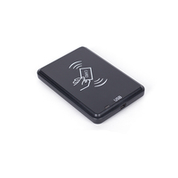 Lecteur NFC RFID compact de bureau Lecteur de carte NFC carré intégré Gestion des clés